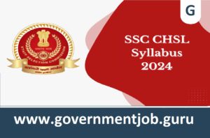 SSC CHSL Syllabus in Hindi 2024 सीएचएसएल सिलेबस और परीक्षा पैटर्न