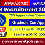 IOB Apprentices Recruitment 2025