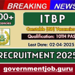 ITBP Constable Recruitment 2025
