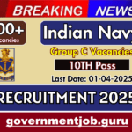 Indian Navy Group C Recruitment 2025