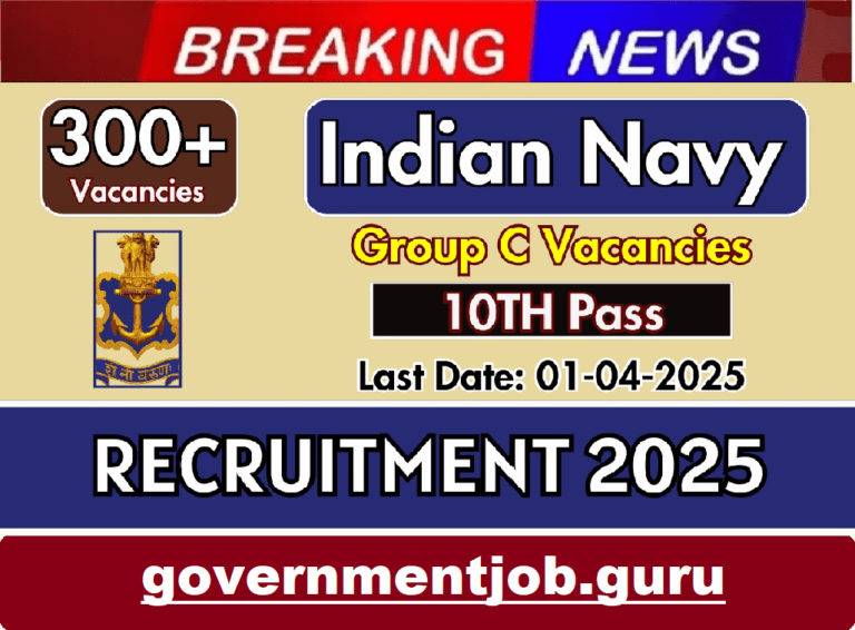 Indian Navy Group C Recruitment 2025