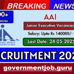 AAI Junior Executive ATC Recruitment 2025