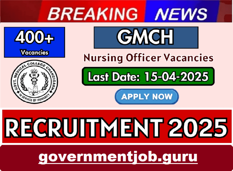 GMCH Group B Recruitment 2025